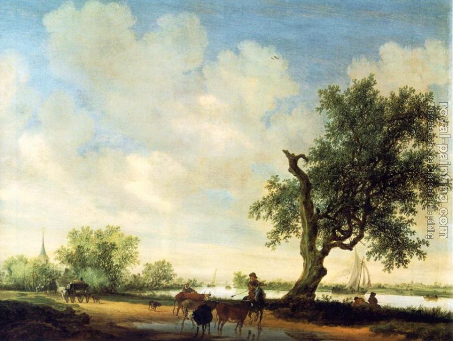 Salomon Van Ruysdael : Landscape